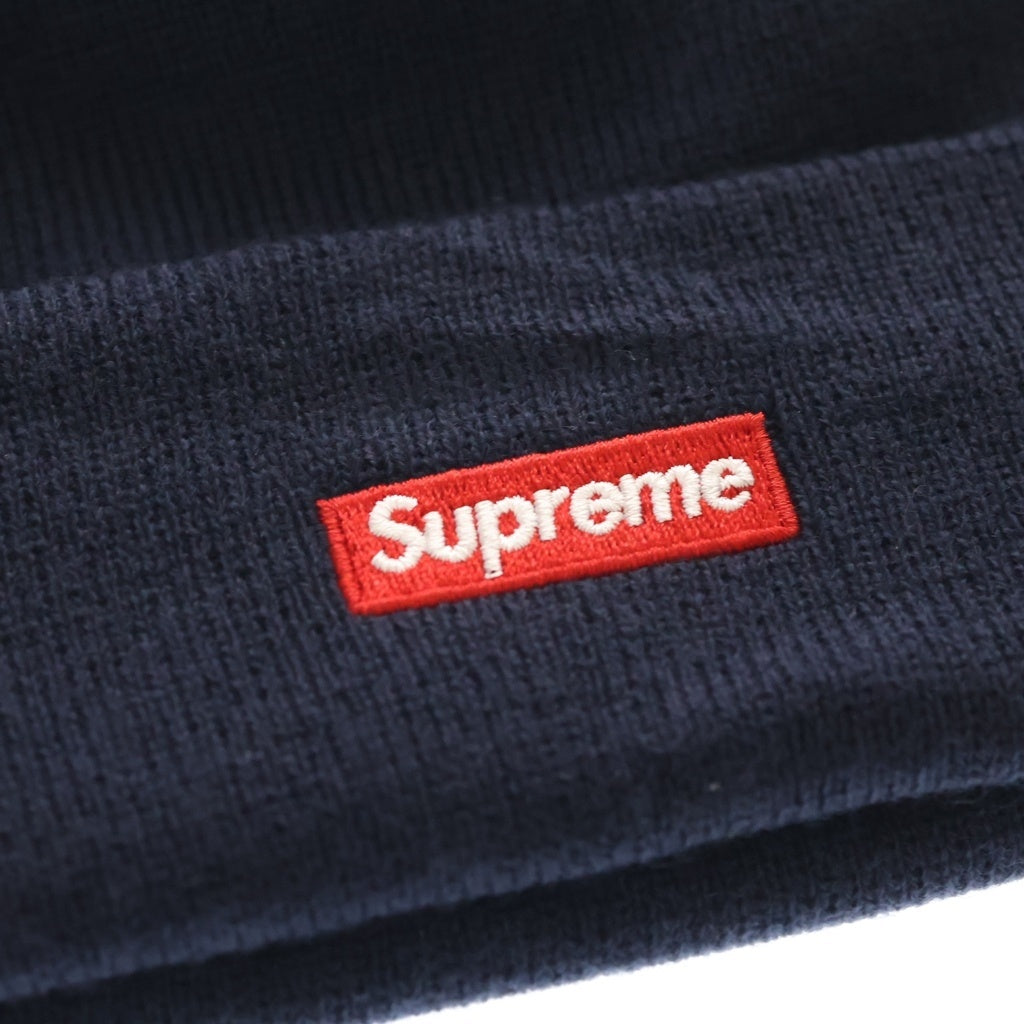 SUPREME(シュプリーム) 20AW ×New Era Shop Beanie ニューエラ ショップ ビーニー ニットキャップ 帽子 ネイビー