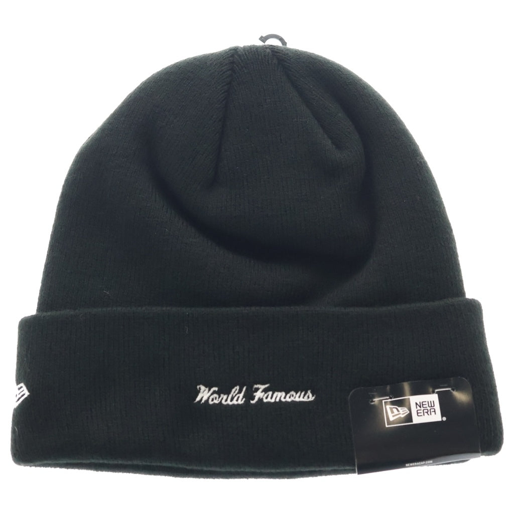 SUPREME(シュプリーム) 22AW ×New Era Box Logo Beanie ボックスロゴ ビーニー ニットキャップ 帽子 ブラック