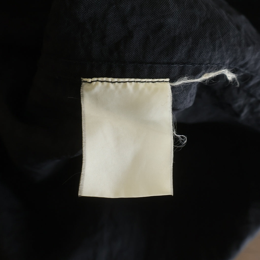 COMME des GARCONS(コムデギャルソン) 80s VINTAGE 85AW Archive Automne-Hiver 85-86 シワ加工スタッフコート ブラック アーカイブ