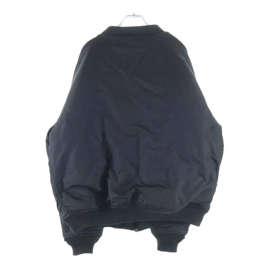 VETEMENTS(ヴェトモン) 18SS Light Ruffle Hoodie MATTERHORN ライト フーディ プルオーバーパーカー ブラック WSS18TR11