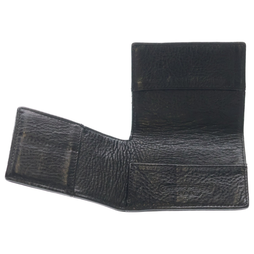 CHROME HEARTS(クロムハーツ) CARD CASE カードケース 3フォールド 3つ折り 財布 ブラック