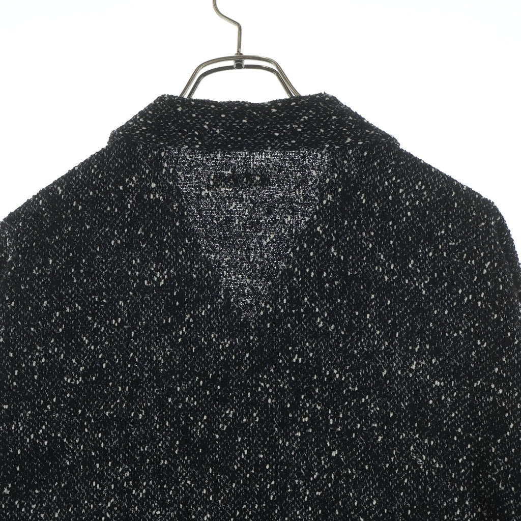 INTERIM(インテリム) 25AW TEXTURED DONEGAL BOUCLE DEADSTOCK HYPER BIG FLY FRONT SHIIRTS JACKET シャツジャケット IT25A073