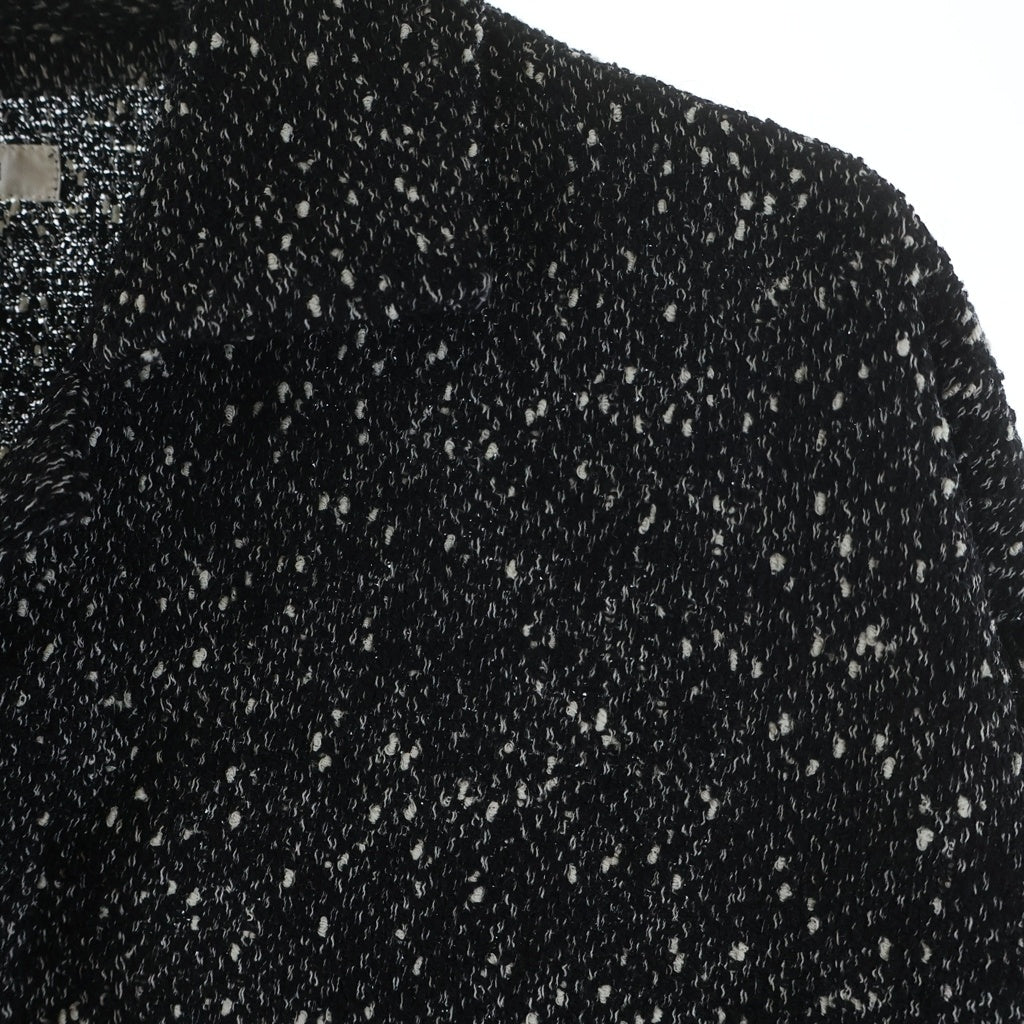 INTERIM(インテリム) 25AW TEXTURED DONEGAL BOUCLE DEADSTOCK HYPER BIG FLY FRONT SHIIRTS JACKET シャツジャケット IT25A073