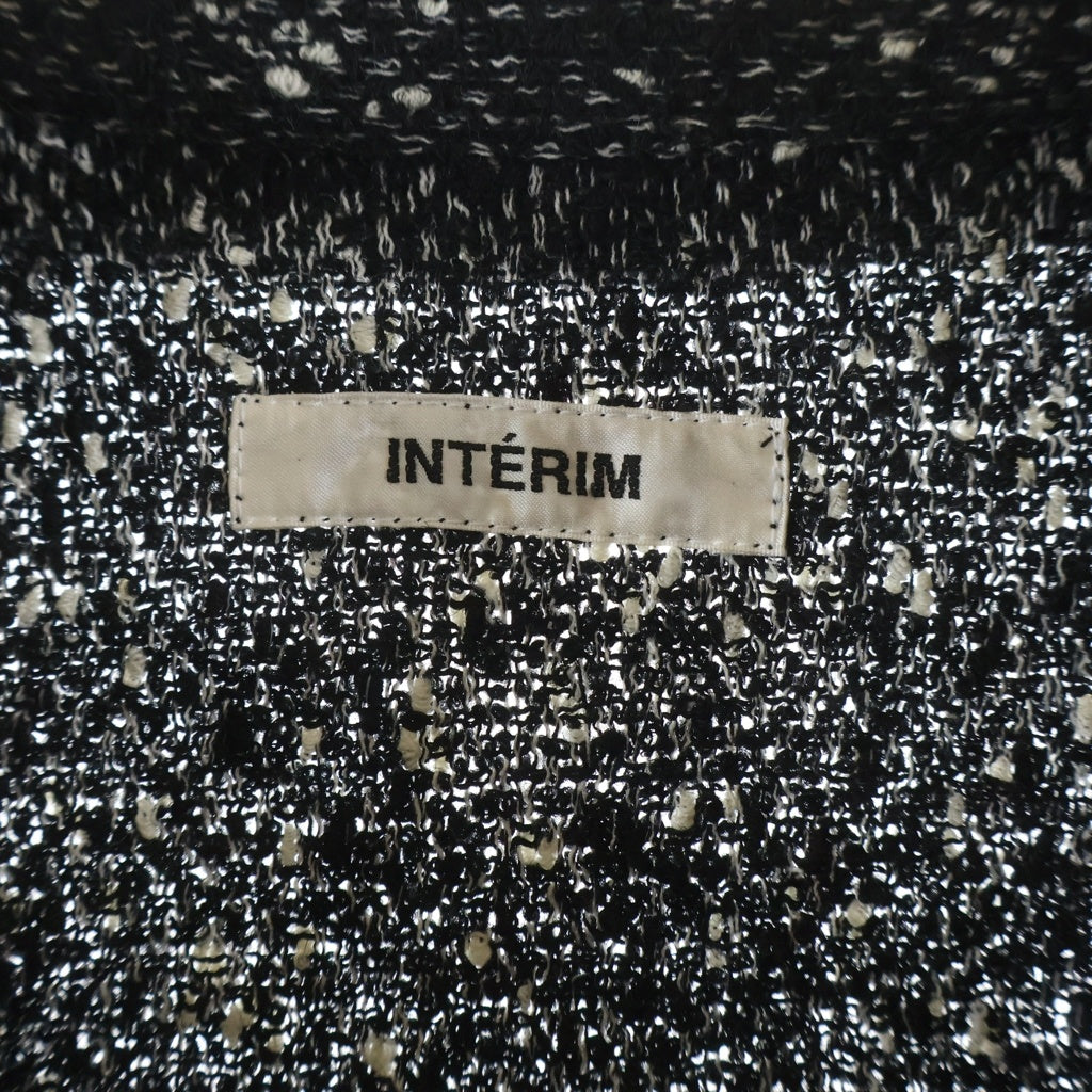 INTERIM(インテリム) 25AW TEXTURED DONEGAL BOUCLE DEADSTOCK HYPER BIG FLY FRONT SHIIRTS JACKET シャツジャケット IT25A073
