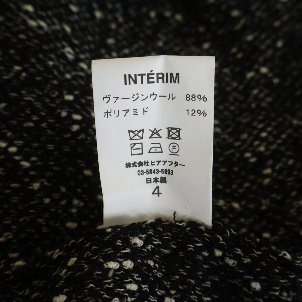 INTERIM(インテリム) 25AW TEXTURED DONEGAL BOUCLE DEADSTOCK HYPER BIG FLY FRONT SHIIRTS JACKET シャツジャケット IT25A073
