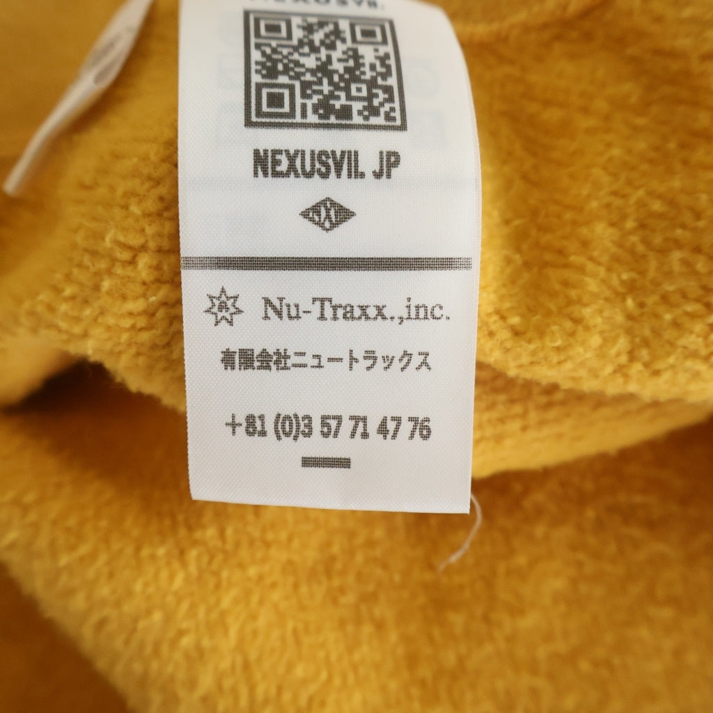 NEXUS7(ネクサスセブン) SNOOPY CREW スヌーピー クルーネックスウェット イエロー ROA-NNK-C0C