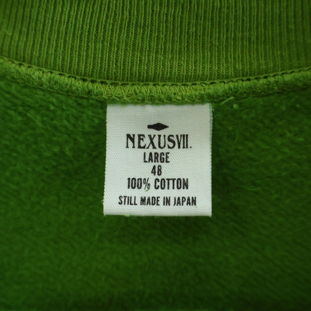 NEXUS7(ネクサスセブン) TAURUS CREW SWEAT 牡牛座 クルーネックスウェット グリーン ROA-NNK-C0H