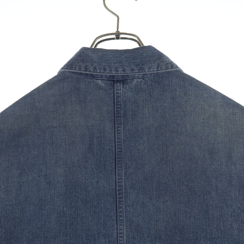 ULTERIOR(アルテリア) FADED LIGHT DENIM COVERALL ライトオンスカバーオール インディゴ USH65-KC200-B