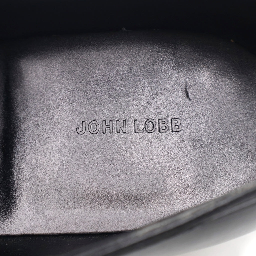 JOHN LOBB(ジョンロブ) MARLDON マールドン レザードレスシューズ ローファー 革靴 ブラック 9 1/2