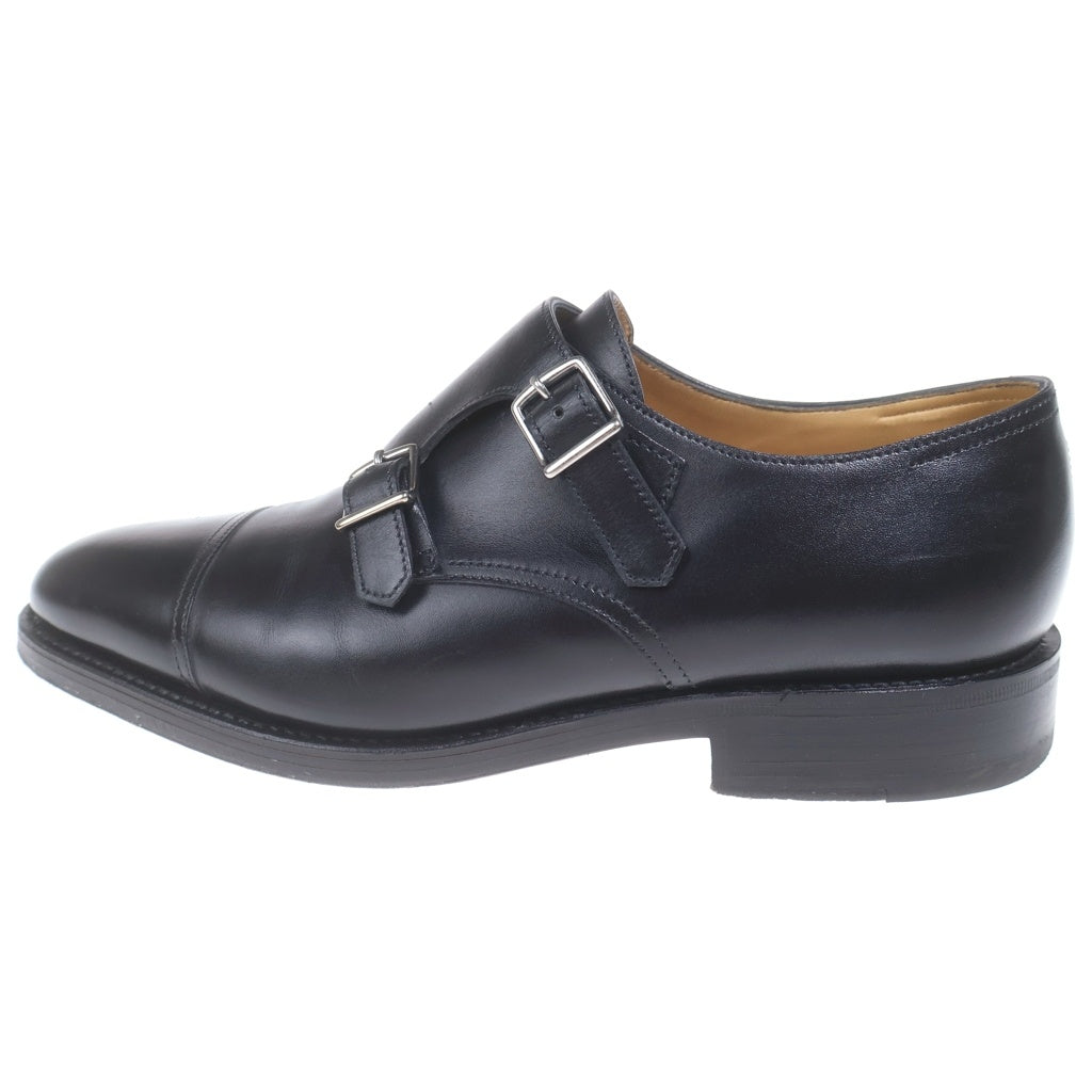 JOHN LOBB(ジョンロブ) ウィリアム2 ダブルストラップ レザーシューズ ブーツ 革靴 ブラック