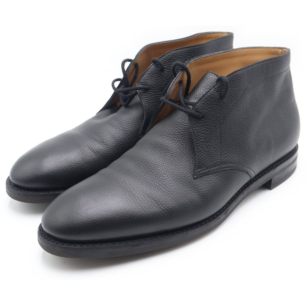 JOHN LOBB(ジョンロブ) HEYWOOD ヘイウッド レザーチャッカブーツ シューズ 革靴 ブラック 10 1/2