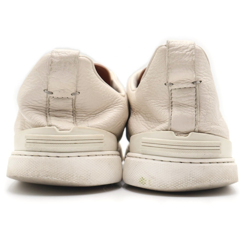 Ermenegildo Zegna(エルメネジルドゼニア) TRIPLE STITCH トリプルステッチ ローカットスニーカー ホワイト US12
