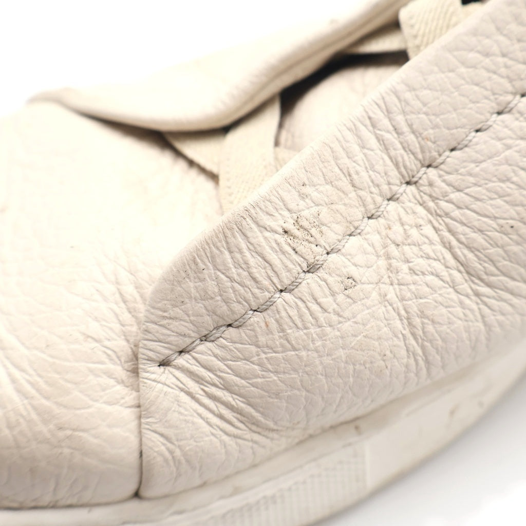 Ermenegildo Zegna(エルメネジルドゼニア) TRIPLE STITCH トリプルステッチ ローカットスニーカー ホワイト US12