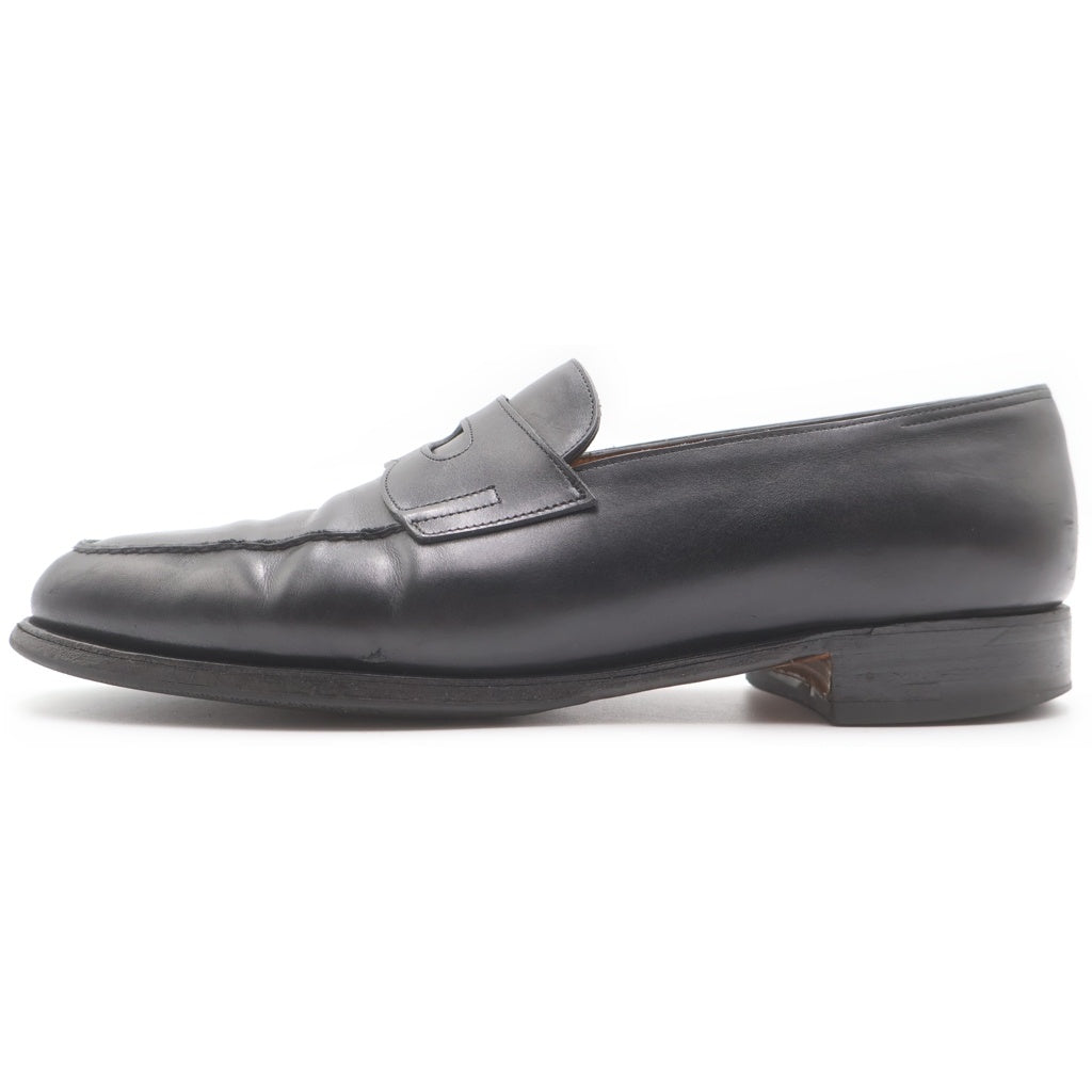 JOHN LOBB(ジョンロブ) LOPEZ ロペス レザーコインローファー シューズ 革靴 ブラック 10