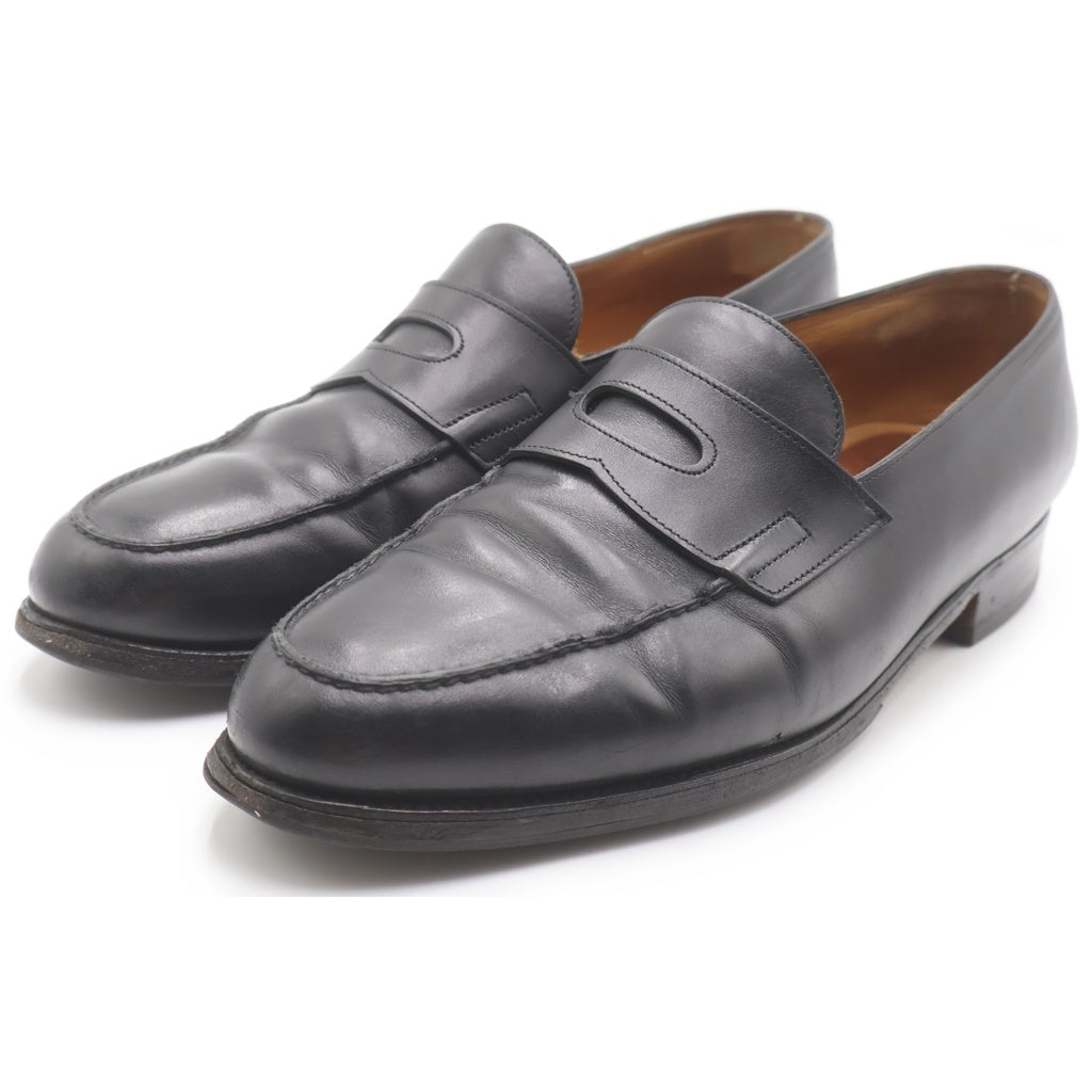 JOHN LOBB(ジョンロブ) LOPEZ ロペス レザーコインローファー シューズ 革靴 ブラック 10