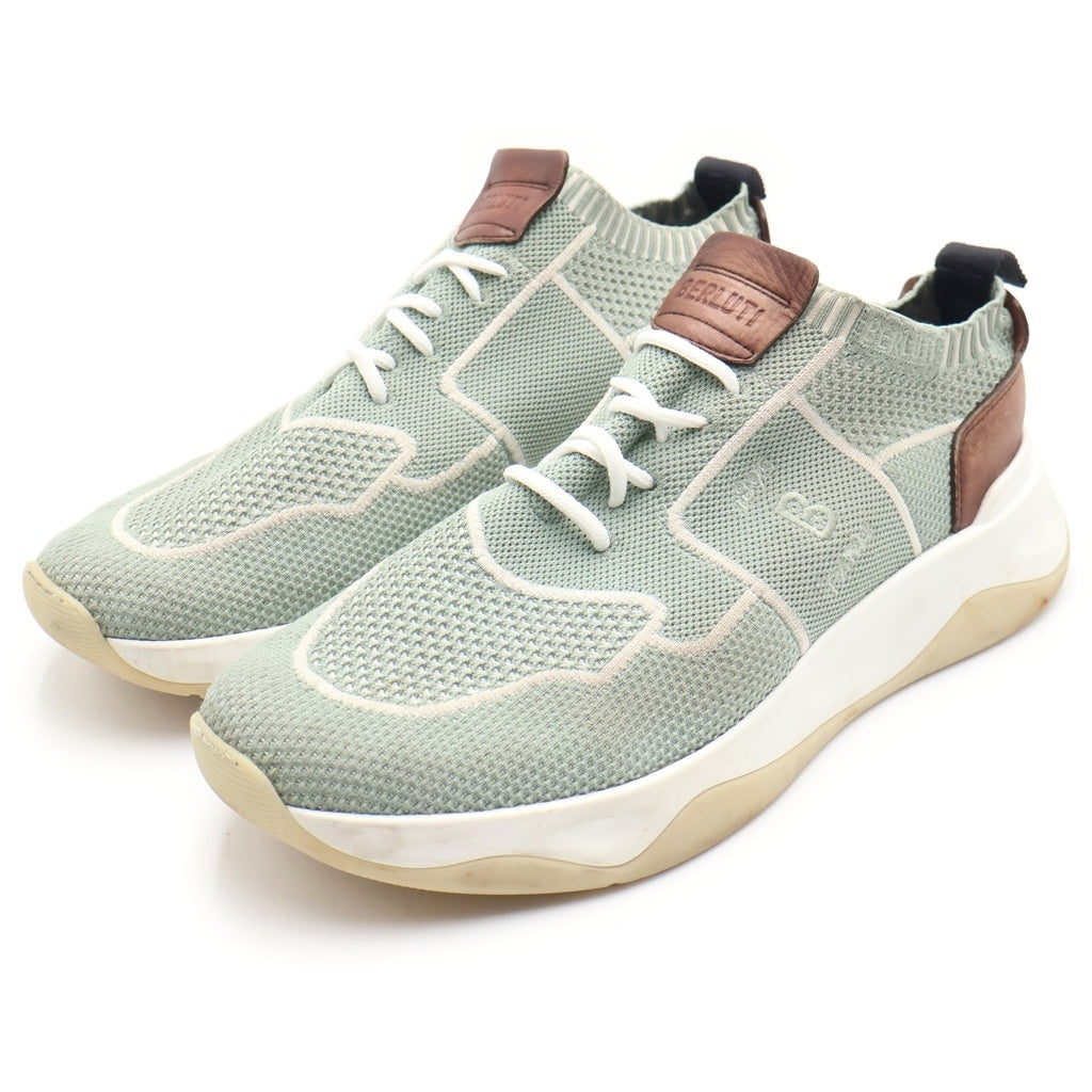Berluti(ベルルッティ) シャドウカーフレザー ローカットスニーカー グリーン