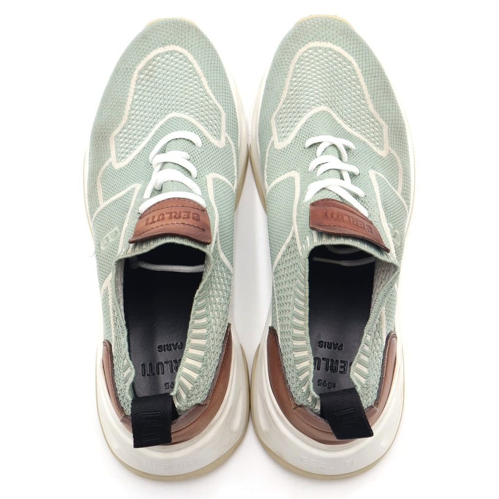 Berluti(ベルルッティ) シャドウカーフレザー ローカットスニーカー グリーン