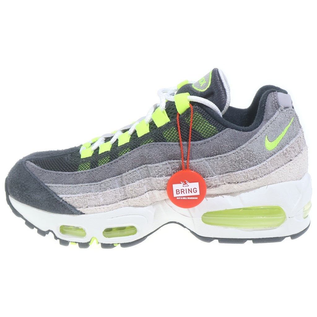 NIKE(ナイキ) ×MOMA DESIGN STORE EXCLUSIVE AIR MAX 95 HM4738-001 モマデザインストア エクスクルーシブ エアマックス95 ローカットスニーカー グリーン/グレー US5.5/24cm