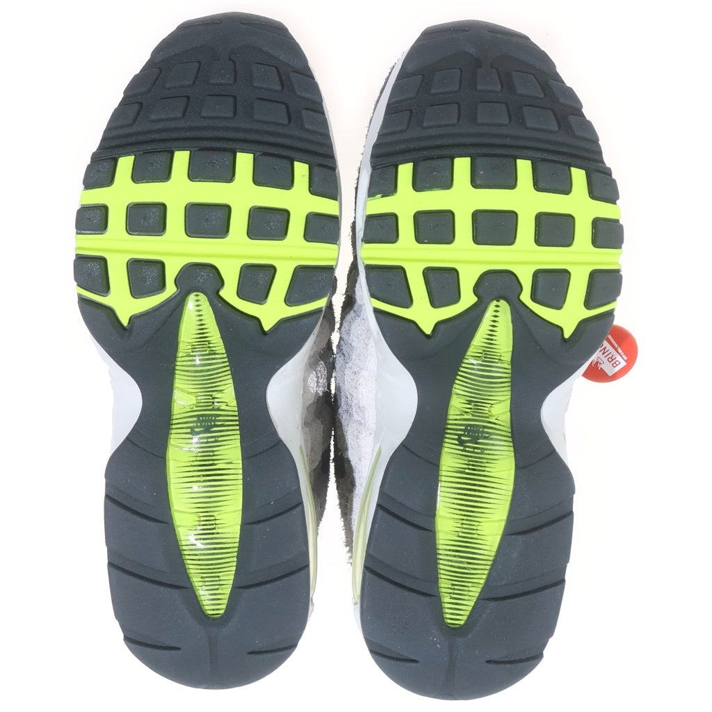 NIKE(ナイキ) ×MOMA DESIGN STORE EXCLUSIVE AIR MAX 95 HM4738-001 モマデザインストア エクスクルーシブ エアマックス95 ローカットスニーカー グリーン/グレー US5.5/24cm