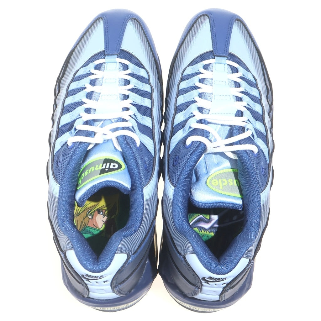 NIKE(ナイキ) ×Yu-Gi-Oh! AIR MAX 95 AIR MUSCLE JOEY 遊戯王 エアマックス95 エアマッスル ジョーイ ローカットスニーカー ネイビー US11.5/29.5cm II7404-400