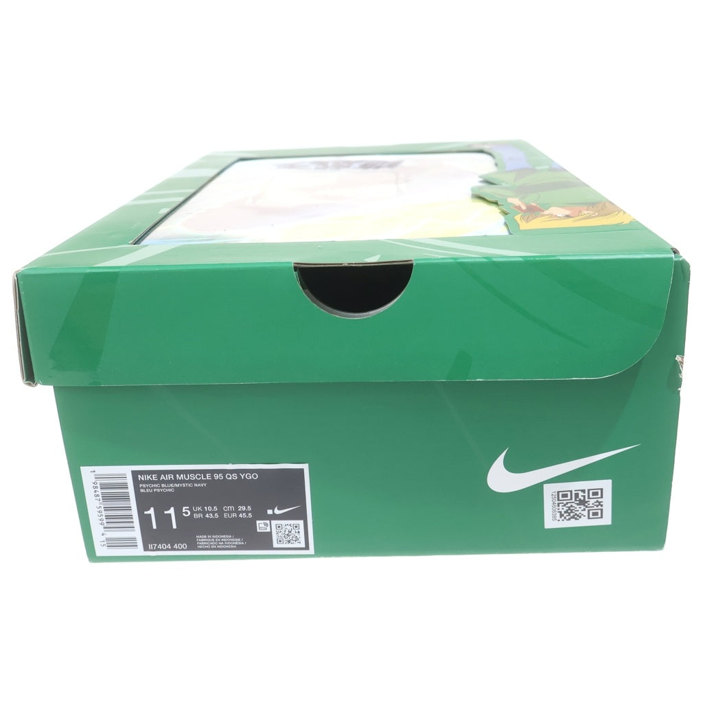 NIKE(ナイキ) ×Yu-Gi-Oh! AIR MAX 95 AIR MUSCLE JOEY 遊戯王 エアマックス95 エアマッスル ジョーイ ローカットスニーカー ネイビー US11.5/29.5cm II7404-400