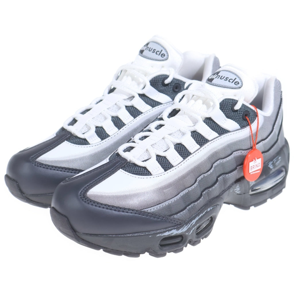 NIKE(ナイキ) ×Yu-Gi-Oh! AIR MAX 95 AIR MUSCLE JONOUCJI II7404-100 遊戯王 城之内 エアマックス95 エアマッスル ローカットスニーカー グレー US6.5/24.5cm