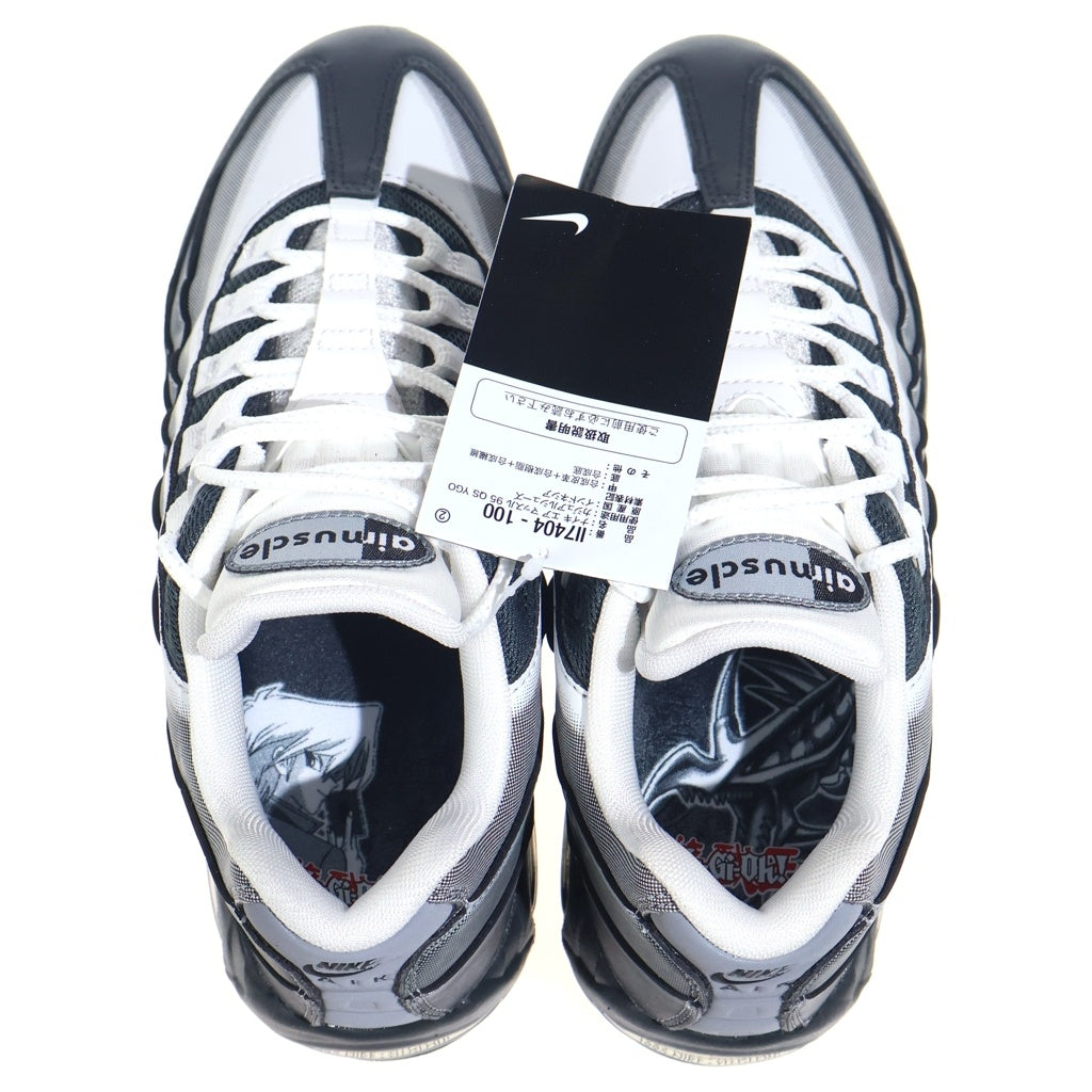 NIKE(ナイキ) ×Yu-Gi-Oh! AIR MAX 95 AIR MUSCLE JONOUCJI II7404-100 遊戯王 城之内 エアマックス95 エアマッスル ローカットスニーカー グレー US6.5/24.5cm