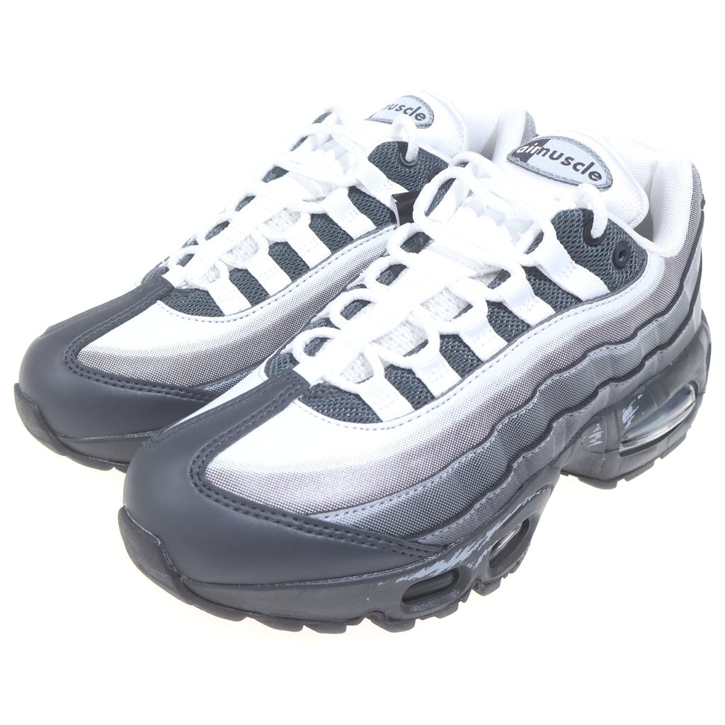 NIKE(ナイキ) ×Yu-Gi-Oh! AIR MAX 95 AIR MUSCLE JONOUCJI II7404-100 遊戯王 城之内 エアマックス95 エアマッスル ローカットスニーカー グレー US5.5/23.5cm
