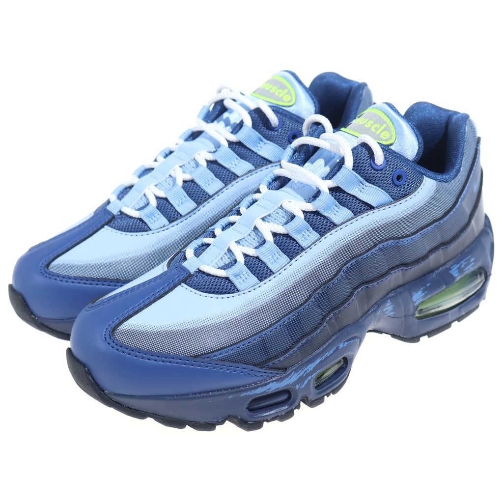NIKE(ナイキ) ×Yu-Gi-Oh! AIR MAX 95 AIR MUSCLE JOEY 遊戯王 エアマックス95 エアマッスル ジョーイ ローカットスニーカー ネイビー US6/24cm II7404-400