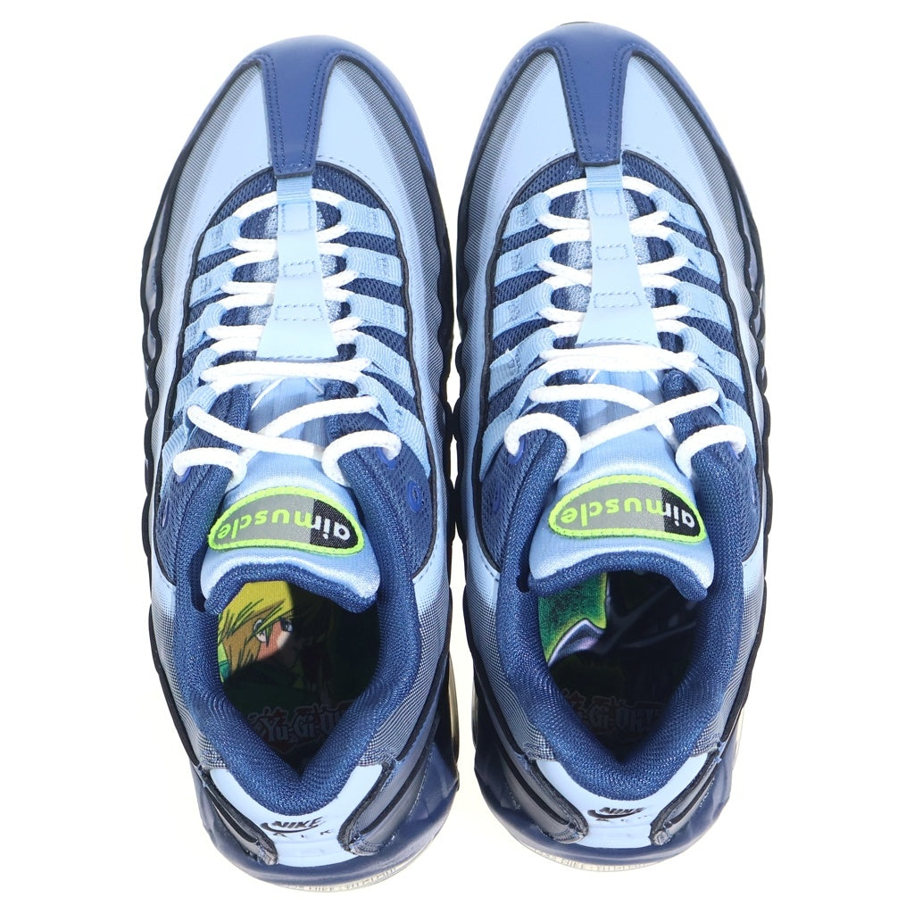 NIKE(ナイキ) ×Yu-Gi-Oh! AIR MAX 95 AIR MUSCLE JOEY 遊戯王 エアマックス95 エアマッスル ジョーイ ローカットスニーカー ネイビー US6/24cm II7404-400