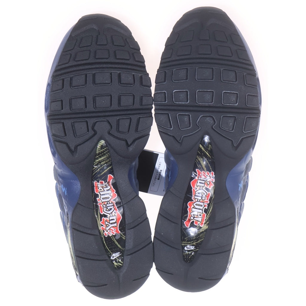 NIKE(ナイキ) ×Yu-Gi-Oh! AIR MAX 95 AIR MUSCLE JOEY 遊戯王 エアマックス95 エアマッスル ジョーイ ローカットスニーカー ネイビー US10/28cm II7404-400