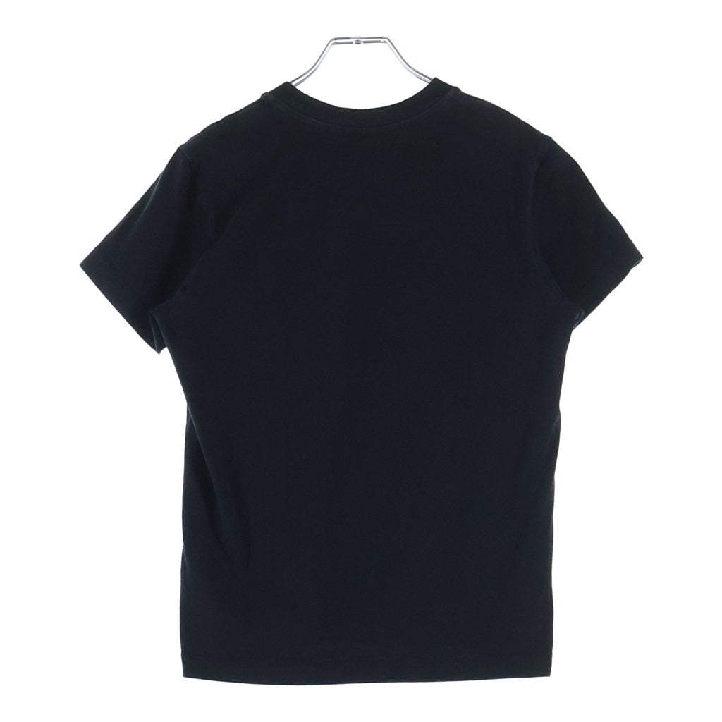 MONCLER(モンクレール) 23SS ナイロンロゴ クルーネック半袖Tシャツカットソー ブラック I20938C00018 829HP レディース