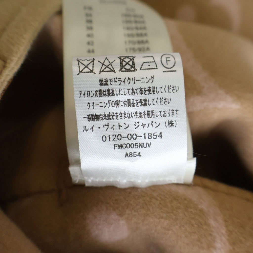 LOUIS VUITTON(ルイヴィトン) 22AW ジャイアントモノグラム フーテッド ラップコート ベージュ RW223W NUV FMCO05 レディース