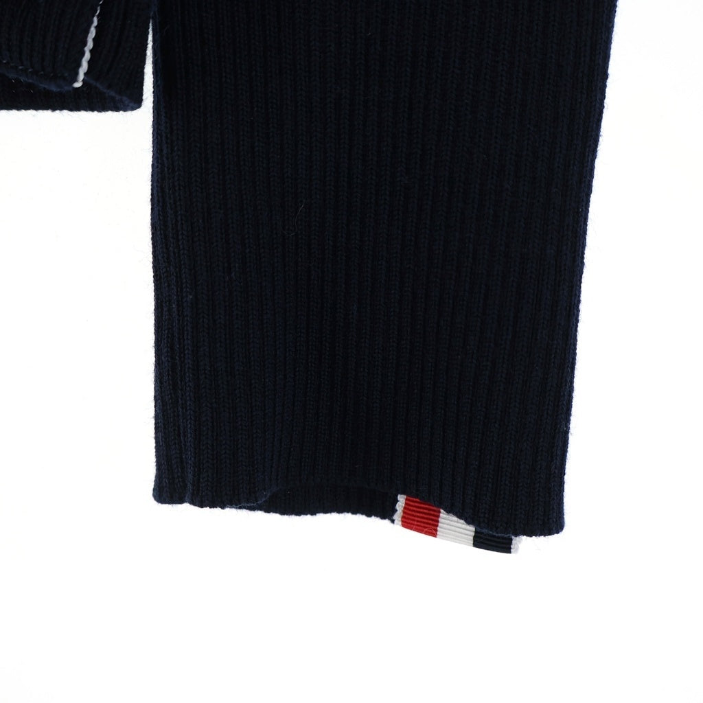 THOM BROWNE(トムブラウン) 4Bar 4バー ミラノスティッチニット セーター ネイビー FKA239A-00014-415 レディース