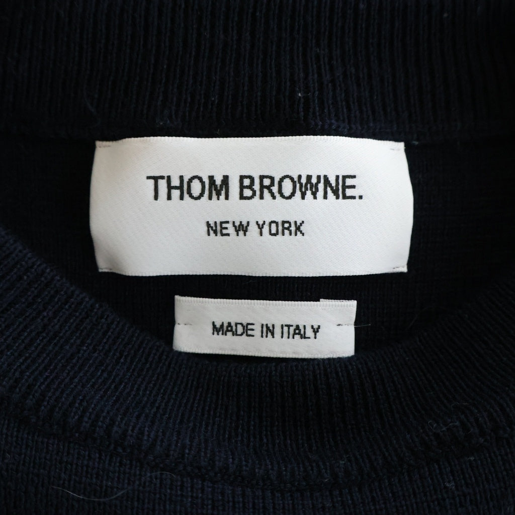 THOM BROWNE(トムブラウン) 4Bar 4バー ミラノスティッチニット セーター ネイビー FKA239A-00014-415 レディース