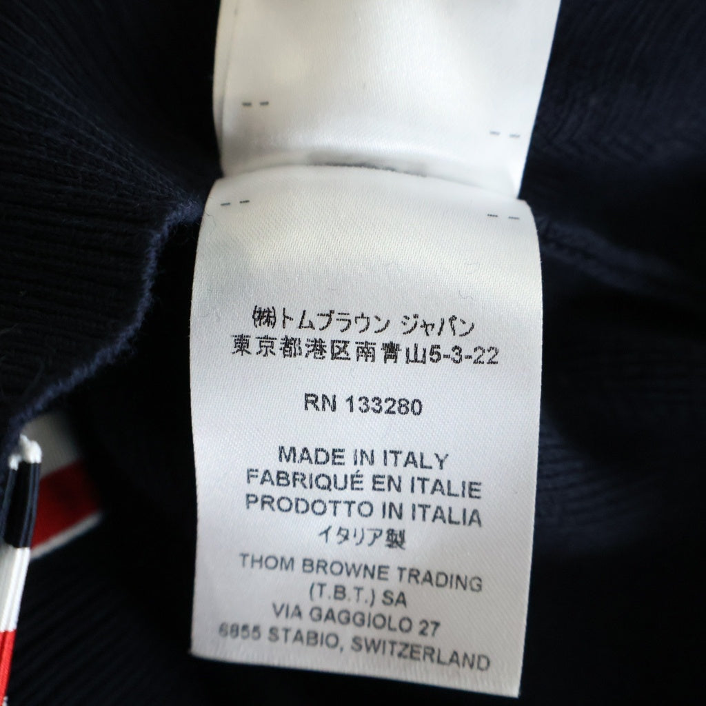 THOM BROWNE(トムブラウン) 4Bar 4バー ミラノスティッチニット セーター ネイビー FKA239A-00014-415 レディース