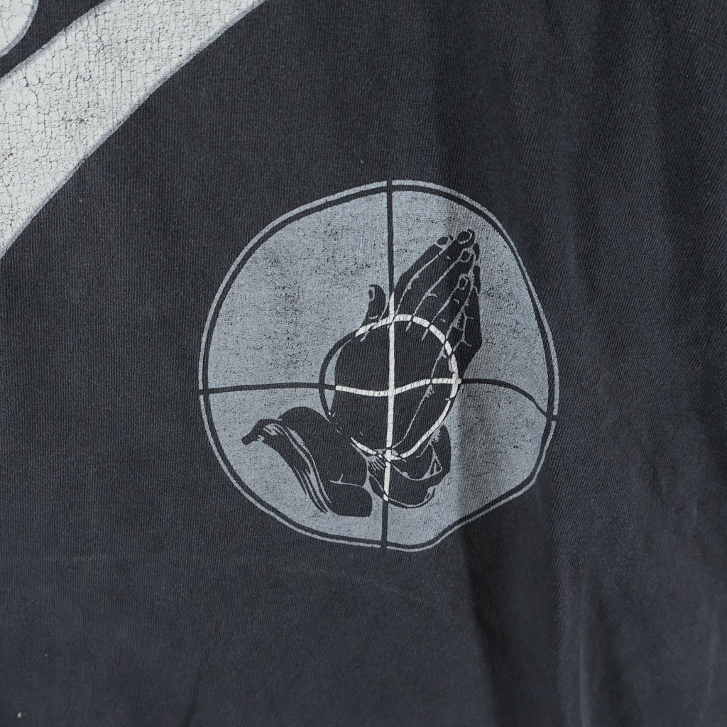 SAINT MICHAEL(セントマイケル) 5SS × FEAR OF GOD SNT OF GOD FG_LS TEE フィアオブゴッド セントオブゴッド 両面プリント クルーネック 長袖Tシャツ カットソー SM-HR8-0000-C02