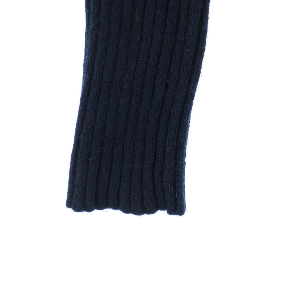 Christian Dior(クリスチャンディオール) スターロゴ ジャガード カシミヤ混 ウールニット セーター ネイビー 144S77AM134 レディース