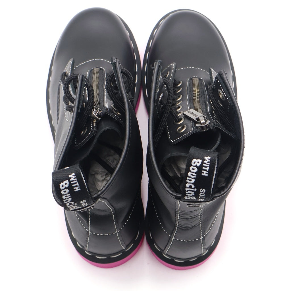 Dr.Martens(ドクターマーチン) 1460 JUNGLE ジャングル 8ホール レースアップ ブーツ ブラック レディース 30925001