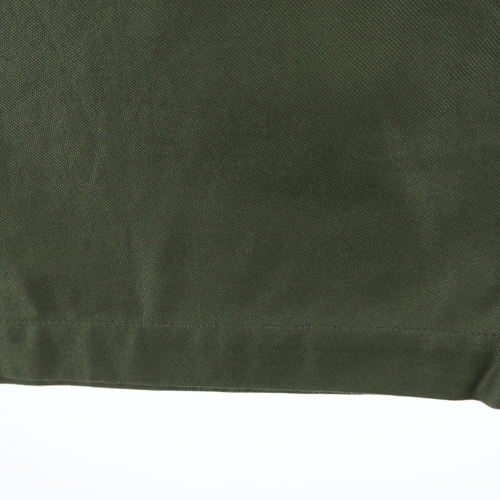 INTERIM(インテリム) GIZA BACK SATIN BAKER PANTS ギザバックサテンベイカーパンツ カーキ