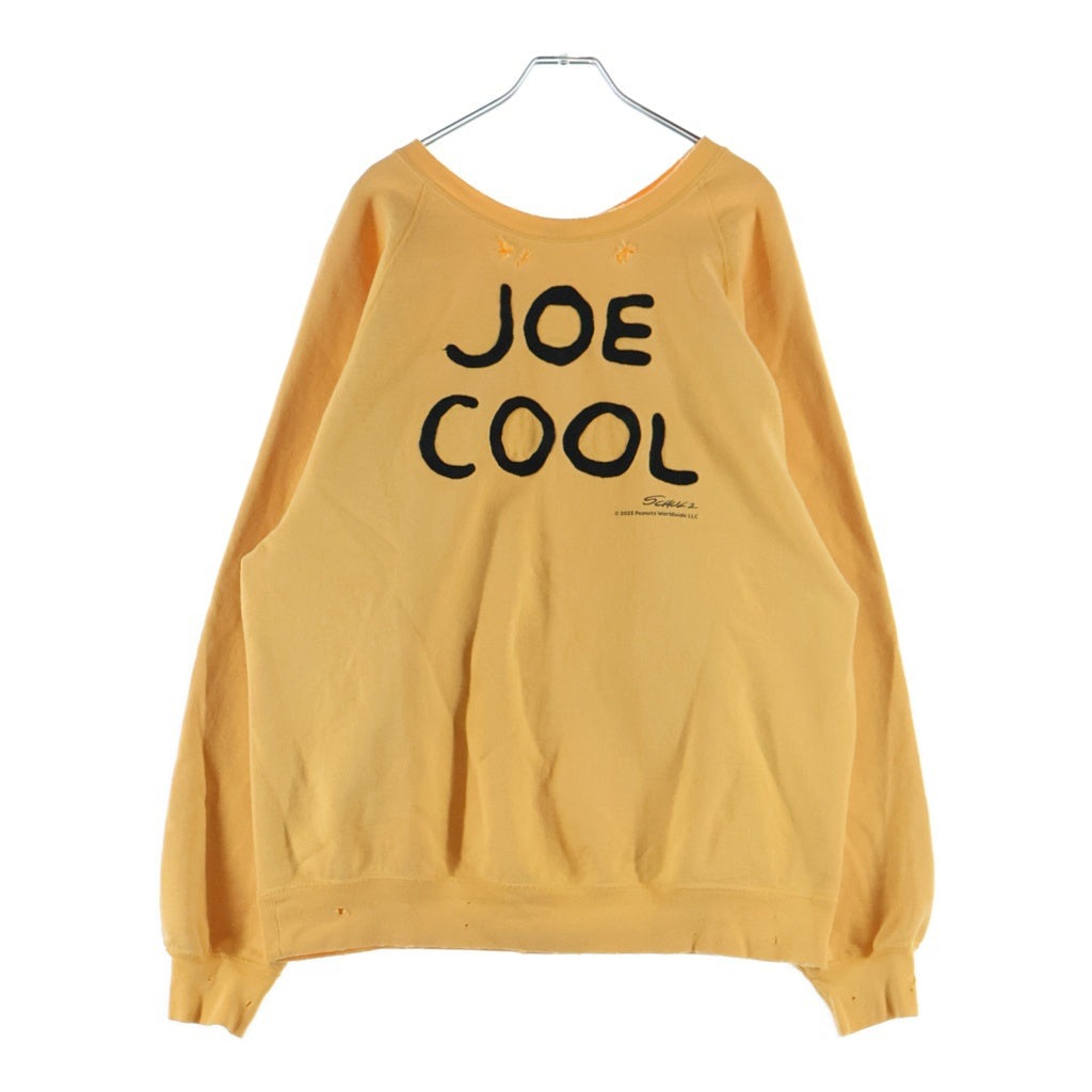 NEXUS7(ネクサスセブン) JOE COOL JOE COOL CREW クルーネックスウェット イエロー R0A-NNK-C0F