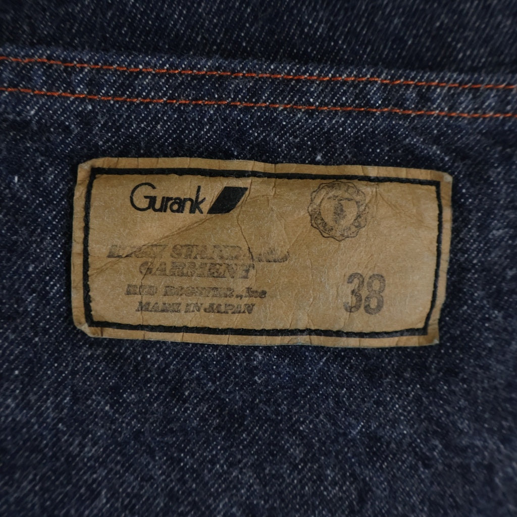 NO BRAND(ノーブランド) Gurank グランク 13oz raw denim painter