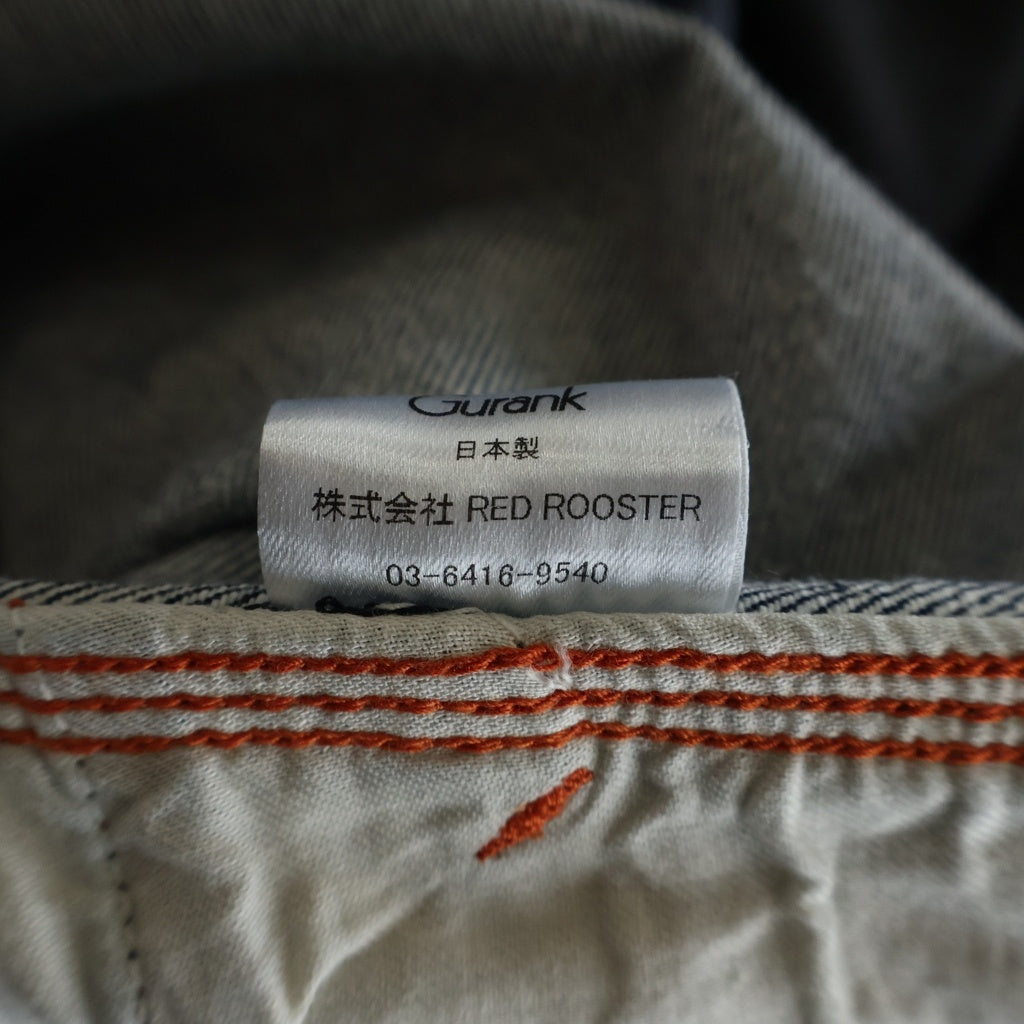 NO BRAND(ノーブランド) Gurank グランク 13oz raw denim painter