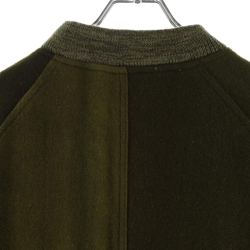 Needles(ニードルス) B.B. Jacket -Wool Uneven Dye RBBジャケット ウール アンイーブン ダイ ジップアップブルゾン カーキ RW157