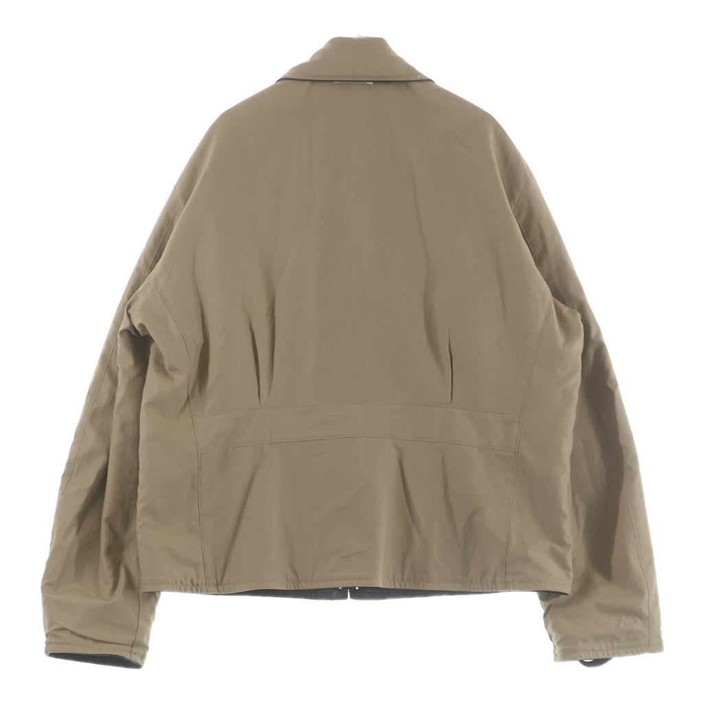 INTERIM(インテリム) SHEEPSKIN REVERSIBLE LEATHER JACKET シープスキン リバーシブル レザージャケット ブラック