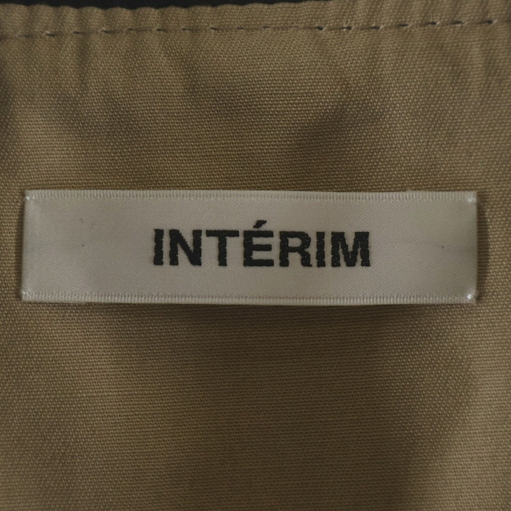 INTERIM(インテリム) SHEEPSKIN REVERSIBLE LEATHER JACKET シープスキン リバーシブル レザージャケット ブラック