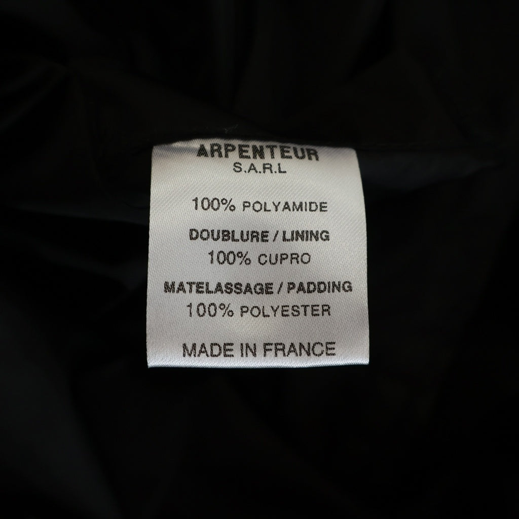 ARPENTEUR(アーペントル) LOFT V PRIMALOFT FILLED VEST 中綿ベスト ブラック