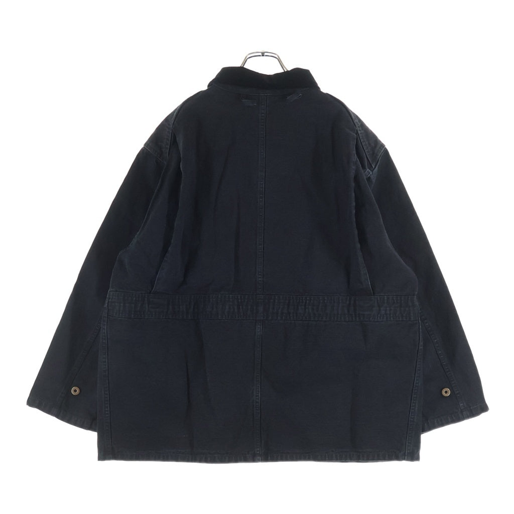 NO BRAND(ノーブランド) Gurank グランク CH hunting JK コットンヘンプ ハンティング ジャケット コート ブラック 2547