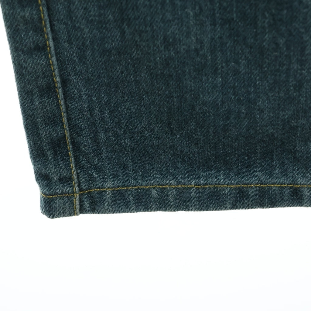 KHOKI(コッキ) 21AW Y Denim Pants 再構築 デニムパンツ インディゴ/ブラウン 21aw-p-04