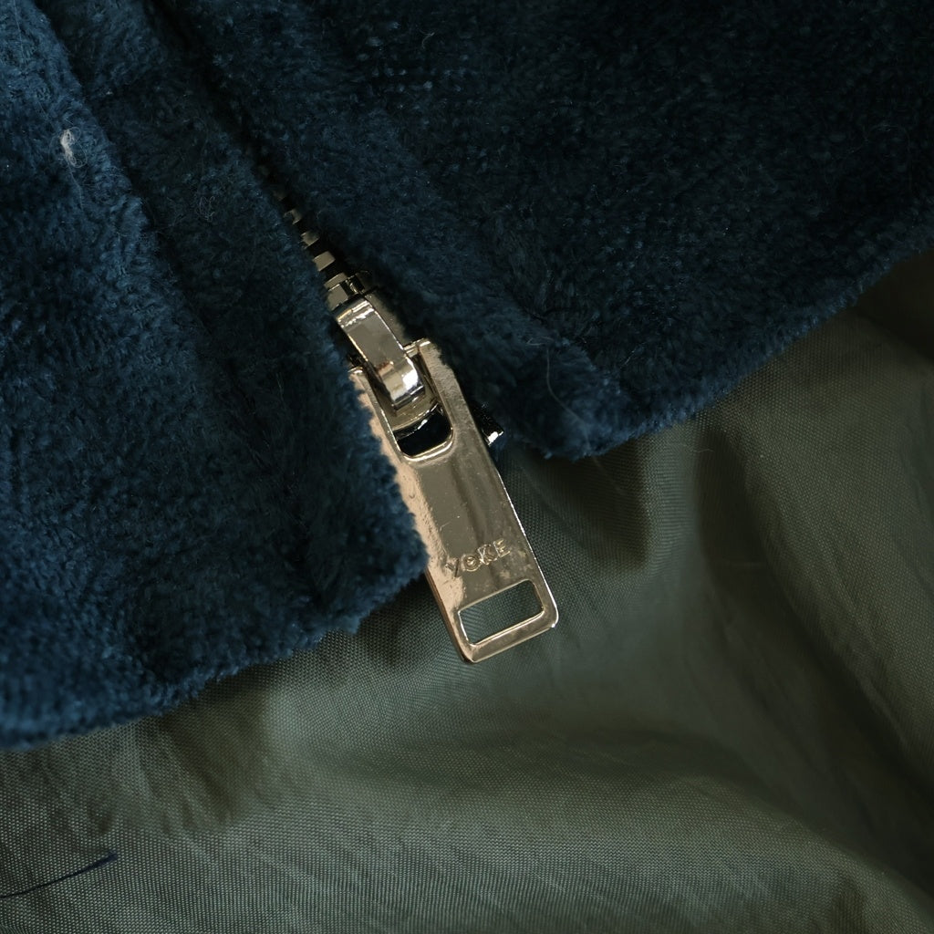YOKE(ヨーク) 23SS 吾亦紅別注 LOOSED ZIP BLOUSON ルーズジップ ブルゾン ジャケット ネイビー YK23SS0450B